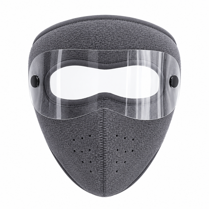 🥶 Winter Balaclava with Detachable Goggles – Fleece-Lined Full Face Mask for Cold Weather