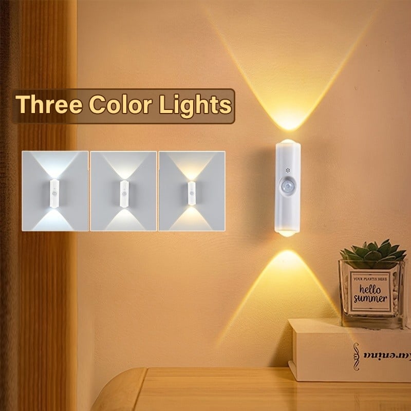 🌈 MotionGlow™ 7-Color Motion Sensor Night Light – Magnetic & Rechargeable