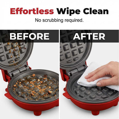 🍯 Mini Electric Waffle Maker – Compact Nonstick Breakfast Maker, 3 Styles to Choose From🧇