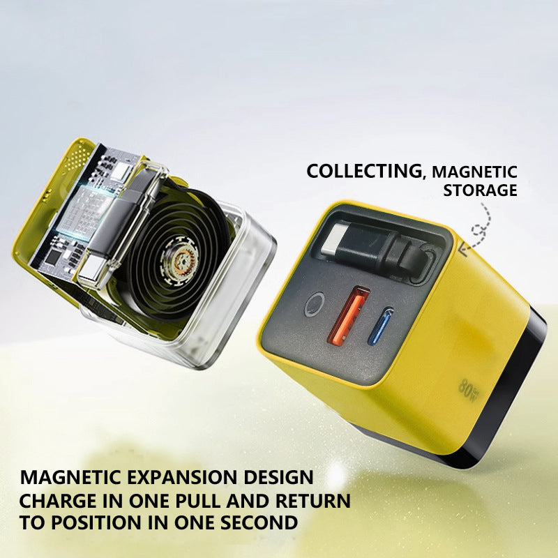 3-in-1 Fast Charging Adapter with Built-In Cable (offer)