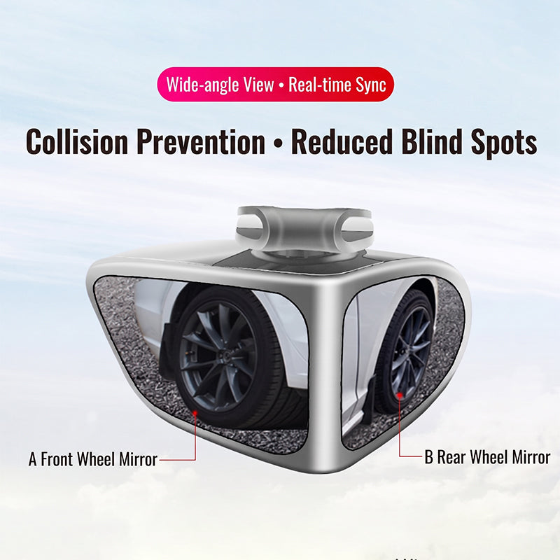 🚗 LIMITED‑TIME 60% OFF! 🔍 Dual‑Lens 360°Adjustable Blind Spot Mirror – Rotatable, Wide‑View, Parking‑Friendly ✨