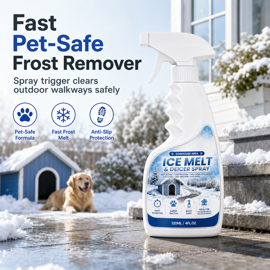 ❄️ FrostClear™ Outdoor De-Icing Spray – Fast Frost Remover for Steps & Walkways